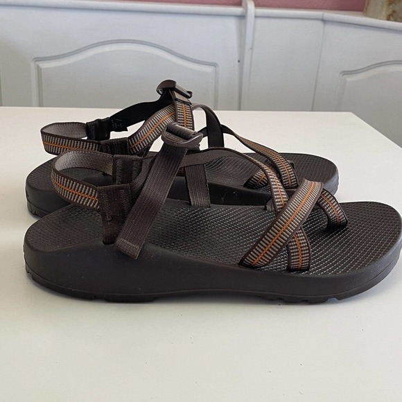 Men’s Chaco Sz 15 Medium Width Brown Hiking Strap Sandals Shoes Vibram main image 7